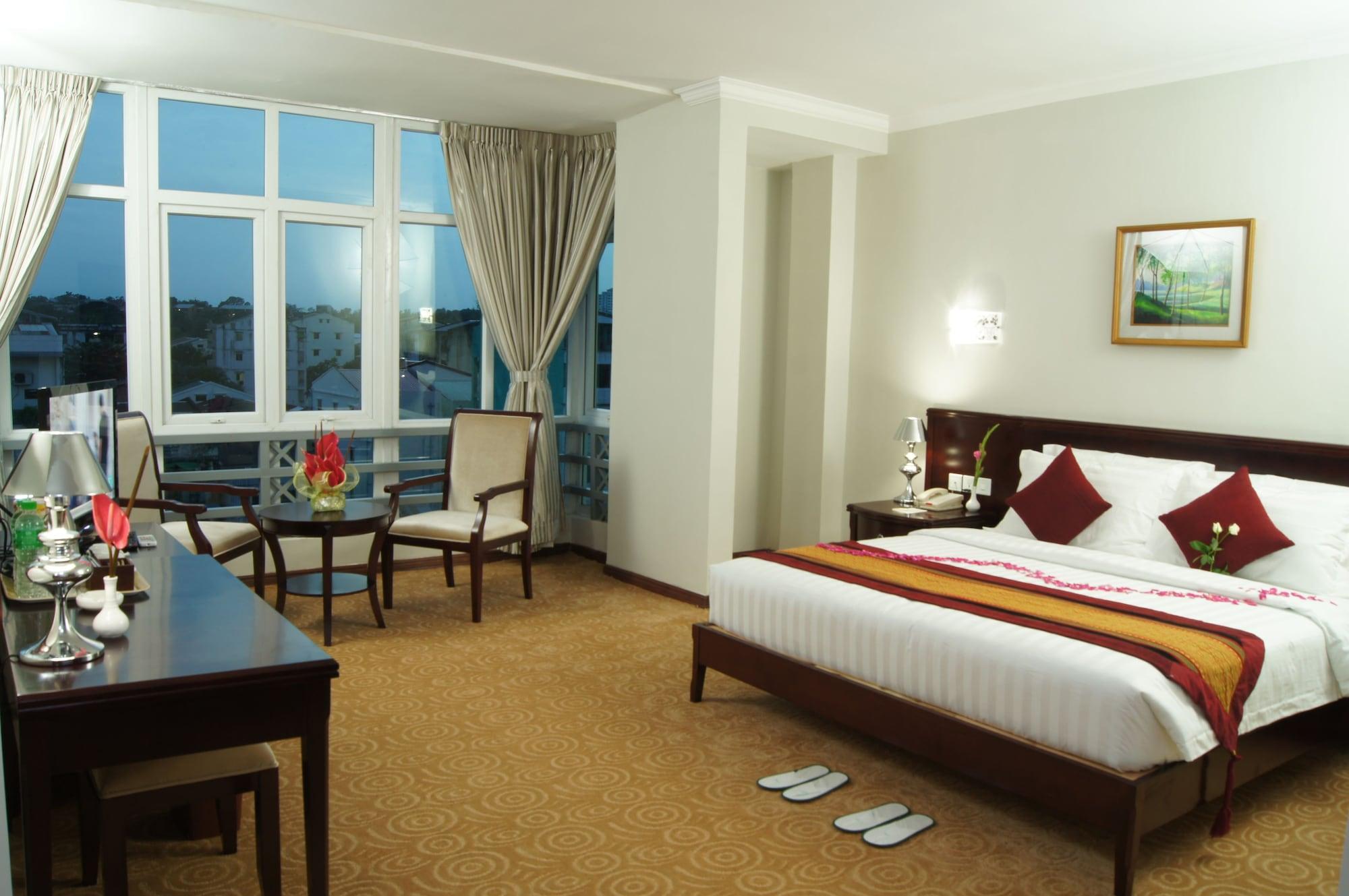 Green Leaf Hotel Rangoon Eksteriør billede