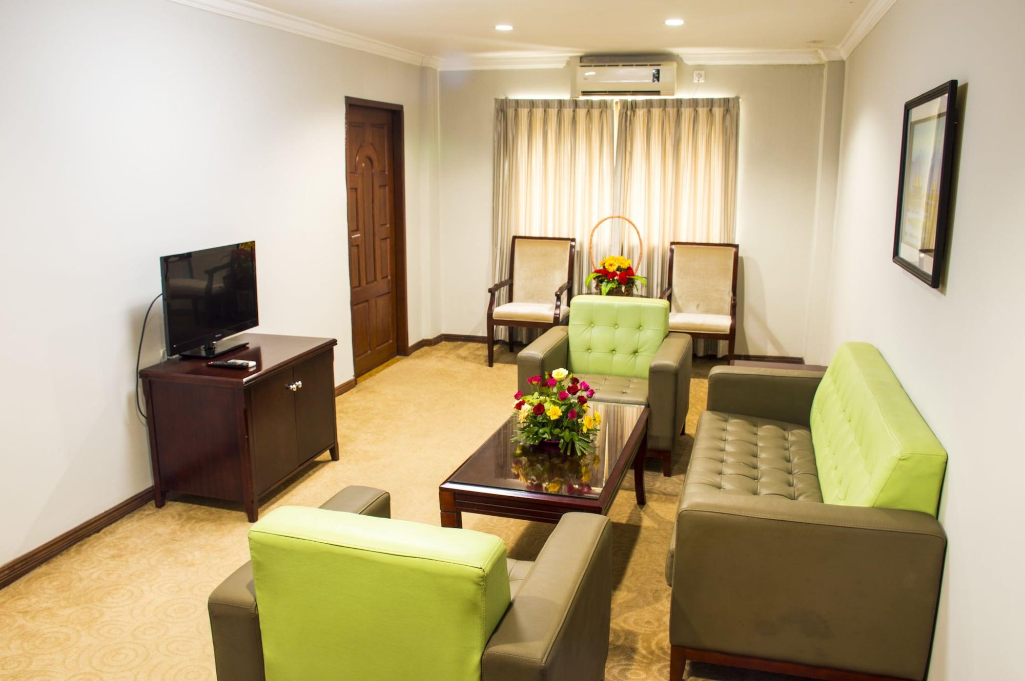 Green Leaf Hotel Rangoon Eksteriør billede