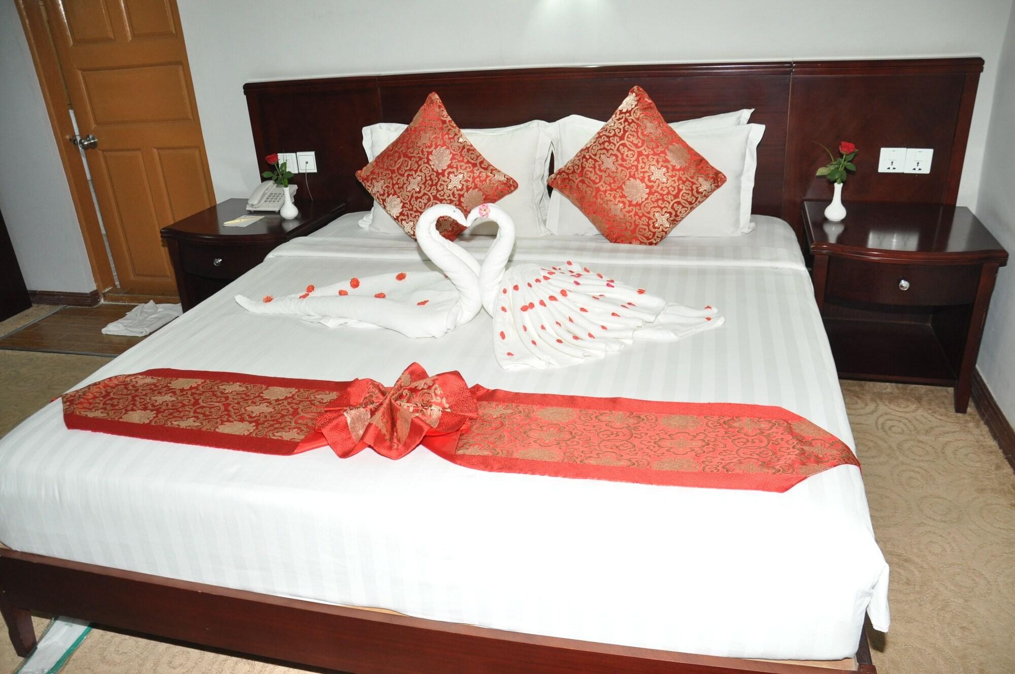 Green Leaf Hotel Rangoon Eksteriør billede