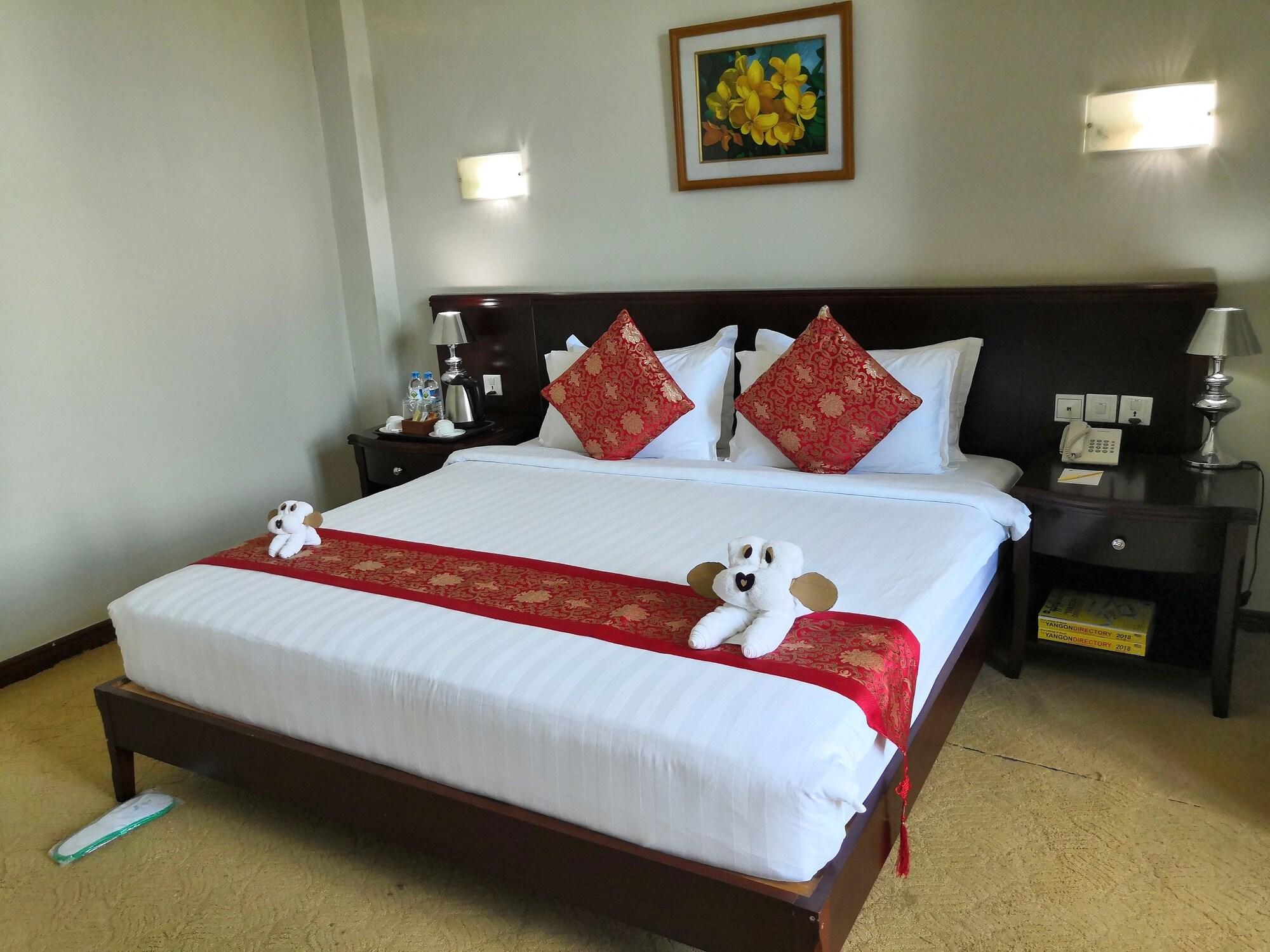 Green Leaf Hotel Rangoon Eksteriør billede