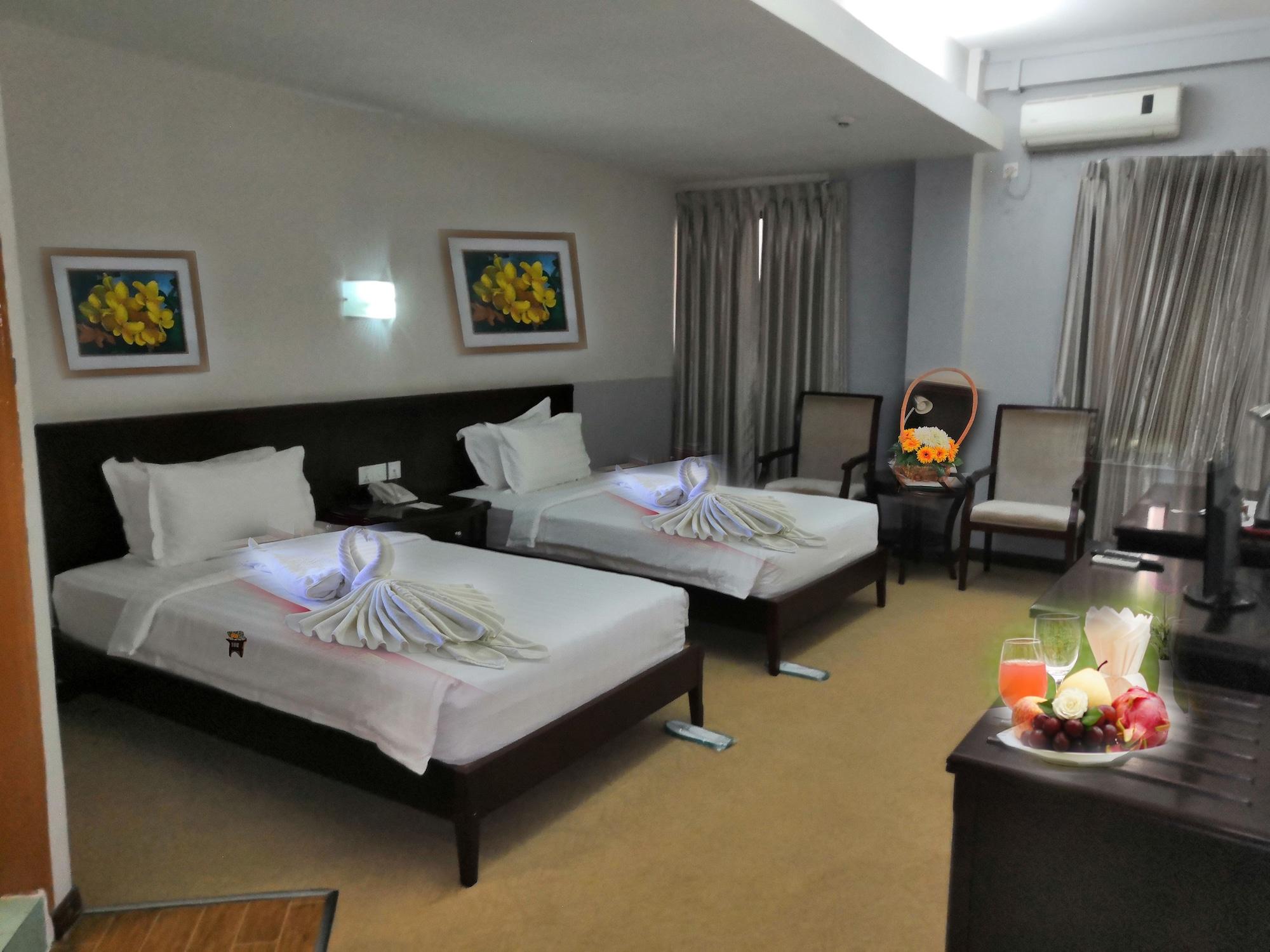 Green Leaf Hotel Rangoon Eksteriør billede
