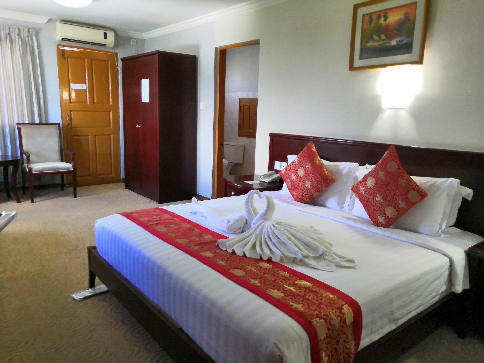 Green Leaf Hotel Rangoon Eksteriør billede