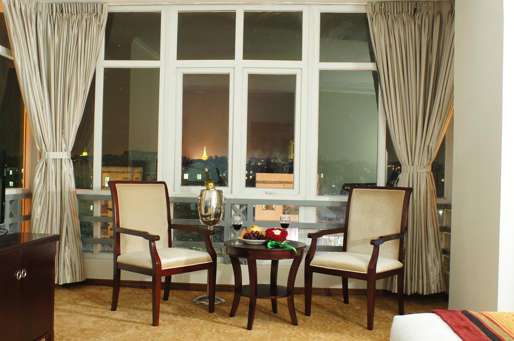 Green Leaf Hotel Rangoon Eksteriør billede